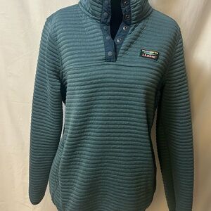 LL Bean Airlight Pullover Knit Sweater